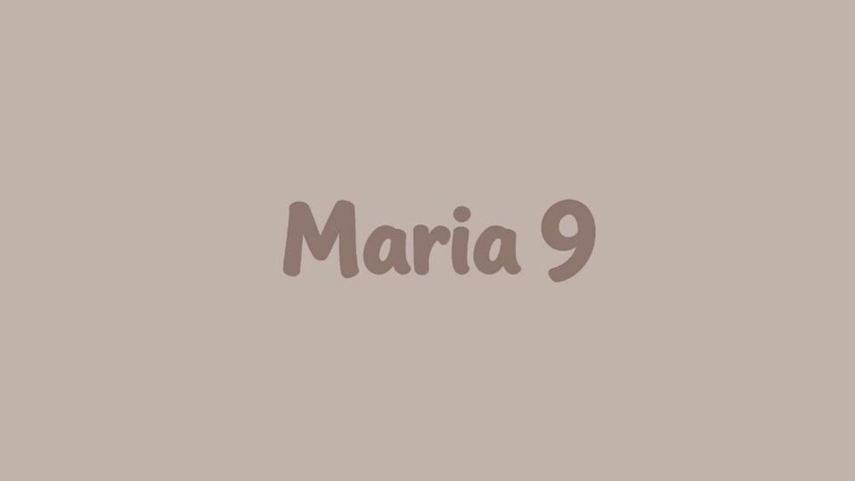 Maria 9 anos 