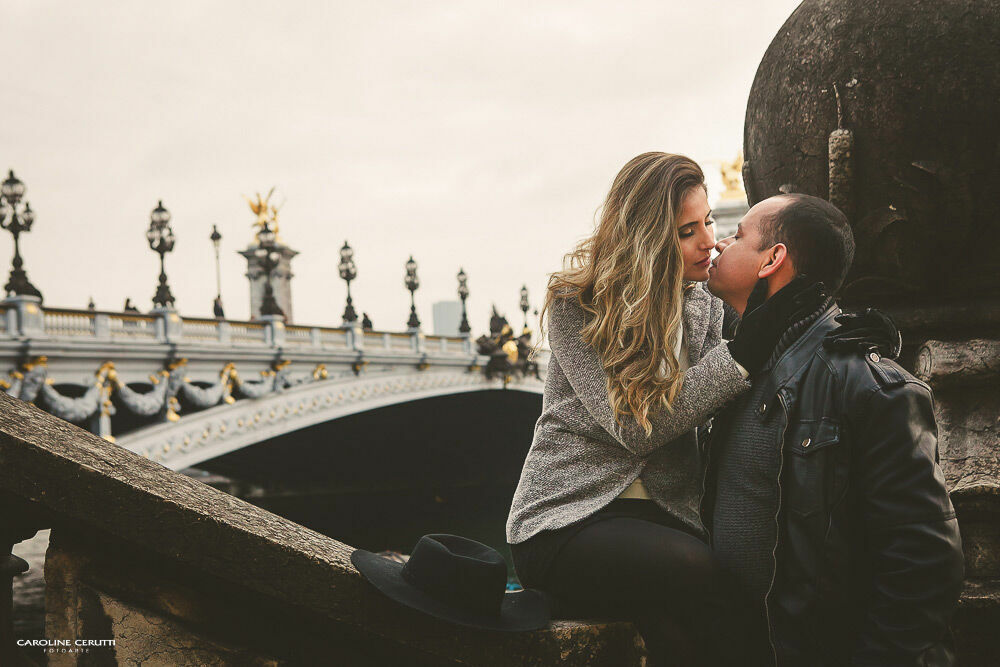Foto Ensaio Casal em Paris - Thays e Gustavo Foto Ensaio Casal em Paris - Thays e Gustavo - Imagem 11