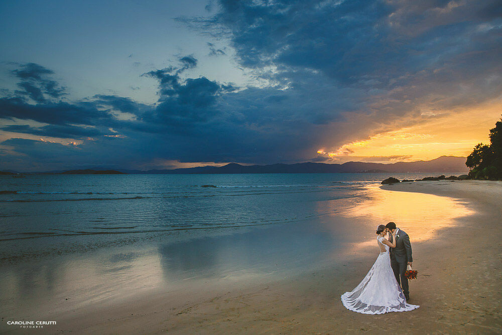 Foto Casamento Florianópolis Ponta Das Canas Fran e Lucas Foto Casamento Florianópolis Ponta Das Canas Fran e Lucas - Imagem 87