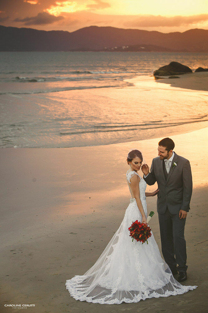 Foto Casamento Florianópolis Ponta Das Canas Fran e Lucas Foto Casamento Florianópolis Ponta Das Canas Fran e Lucas - Imagem 85