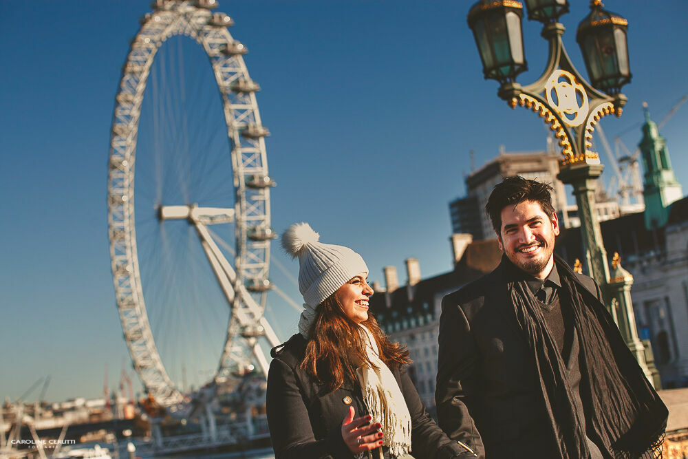 Foto Ensaio Casal em Londres - Camila e Lucas Foto Ensaio Casal em Londres - Camila e Lucas - Imagem 2