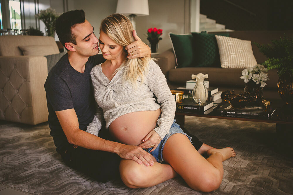 Foto Fotos de Grávida em Casa  - Bárbara e Leo - Imagem 5