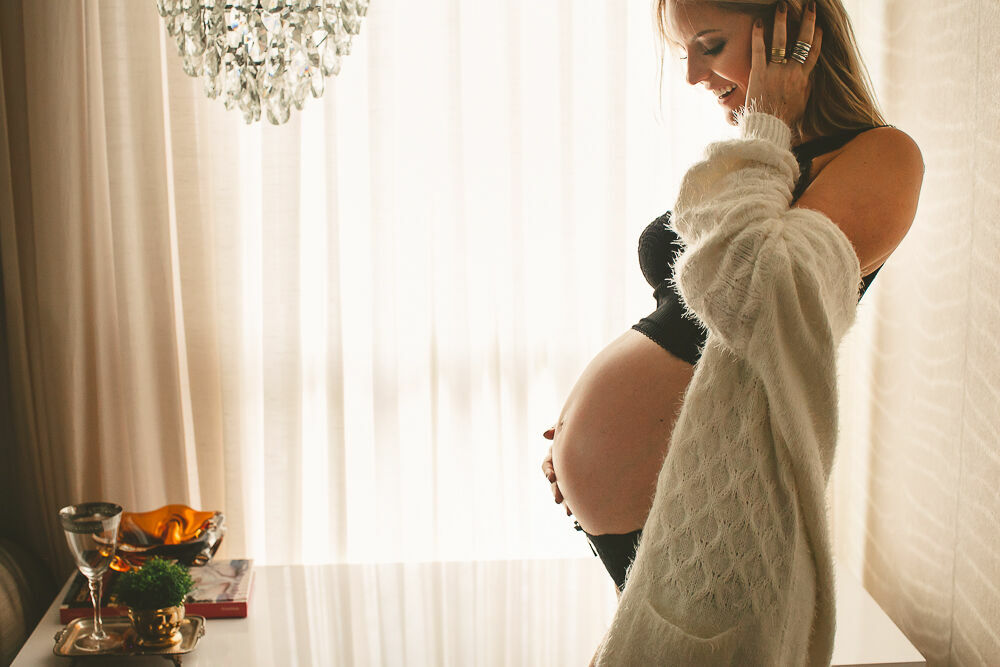 Foto Fotos de Grávida em Casa  - Bárbara e Leo - Imagem 35