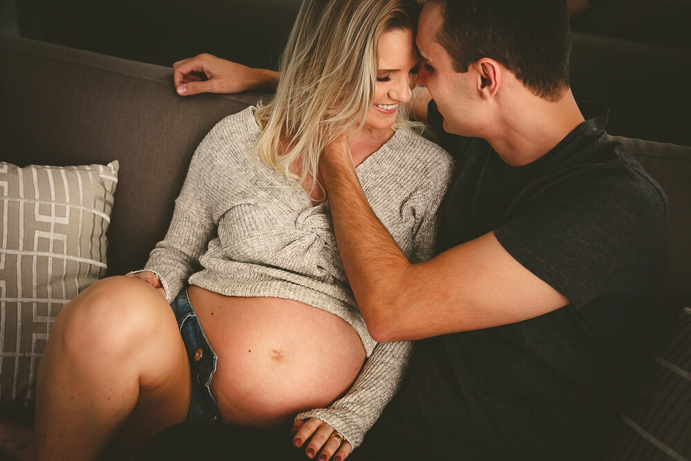 Foto Fotos de Grávida em Casa  - Bárbara e Leo - Imagem 2