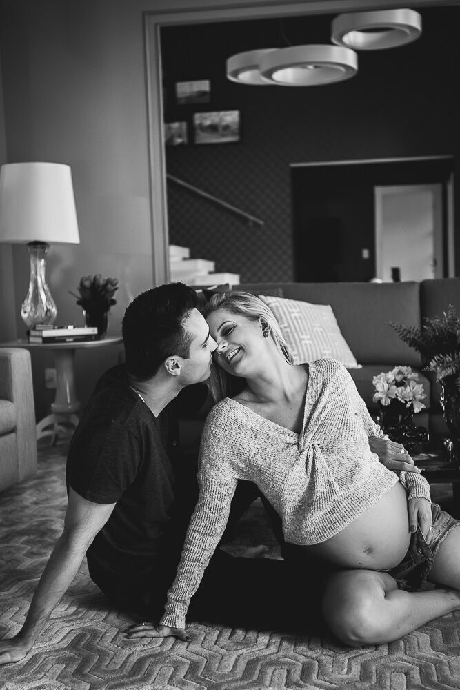 Foto Fotos de Grávida em Casa  - Bárbara e Leo - Imagem 4