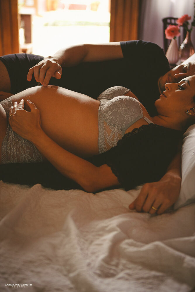 Foto Ensaio gestante sensual - Analu e Douglas - Imagem 5