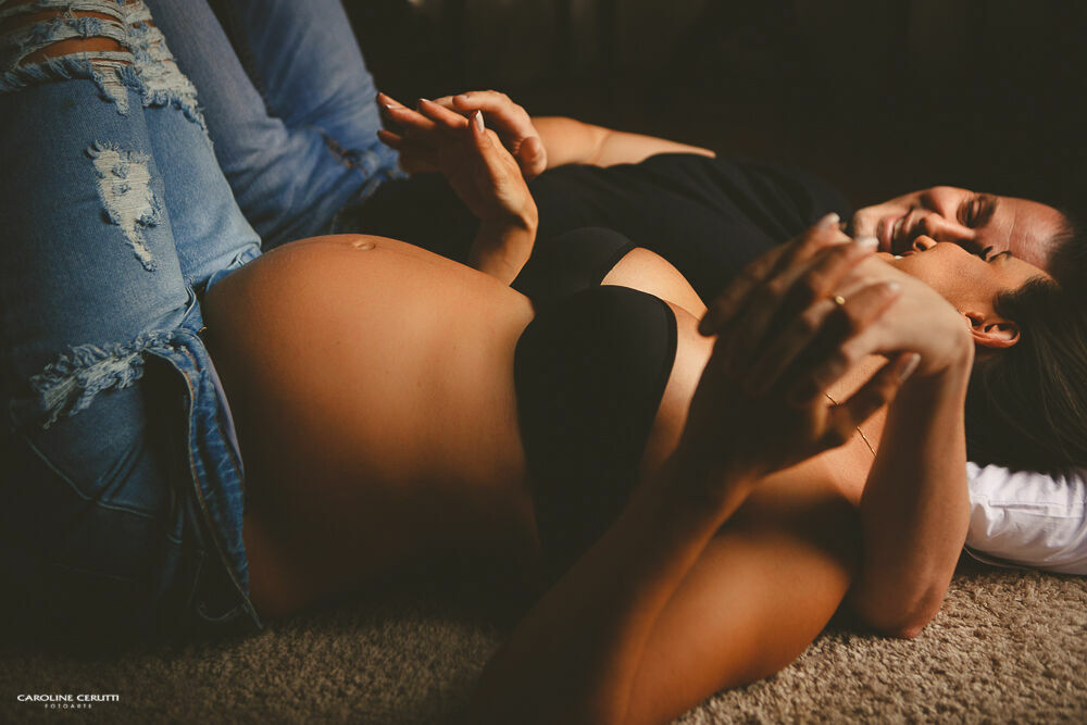 Foto Ensaio gestante sensual - Analu e Douglas - Imagem 2