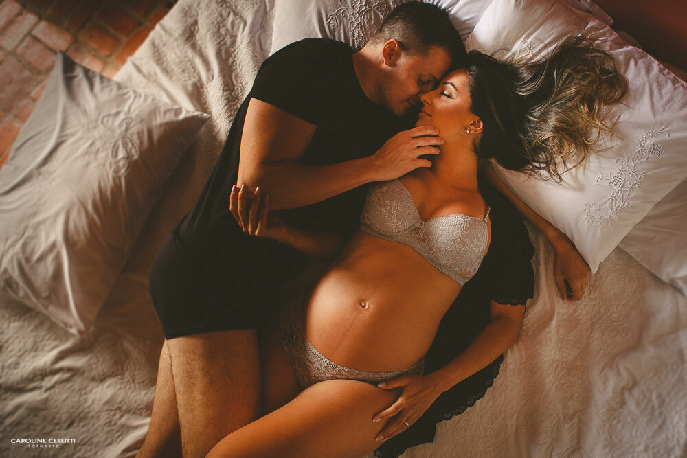 Foto Ensaio gestante sensual - Analu e Douglas - Imagem 7