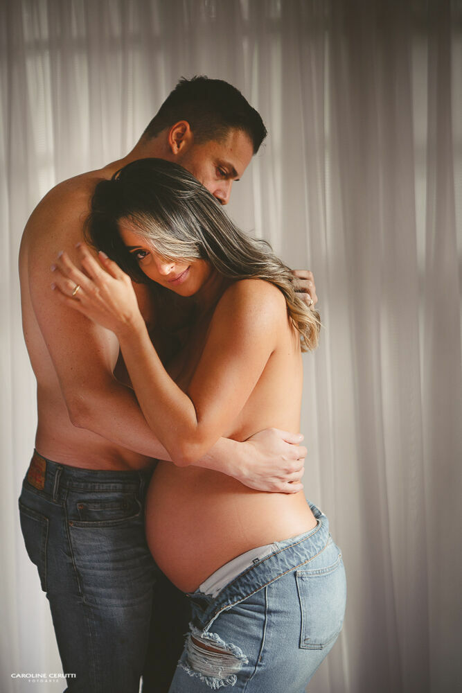 Foto Ensaio gestante sensual - Analu e Douglas - Imagem 13