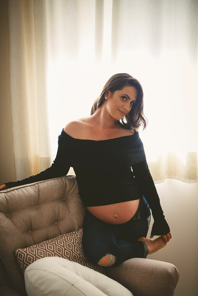 Foto Gestante na Praia - Aline + Felipe = Bruno - Imagem 9