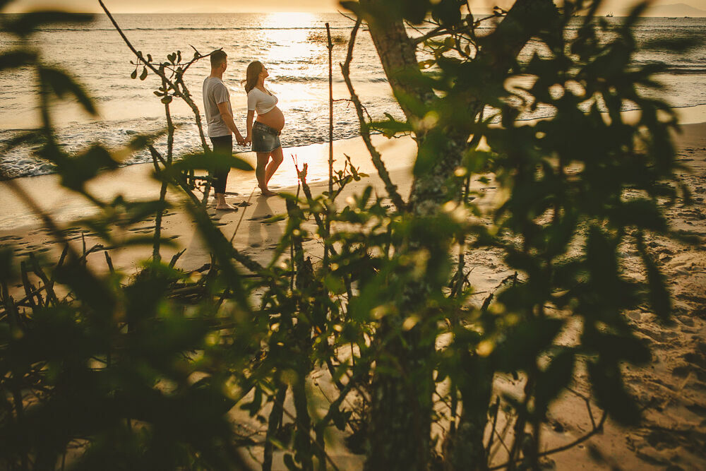 Foto Gestante na Praia - Aline + Felipe = Bruno - Imagem 27