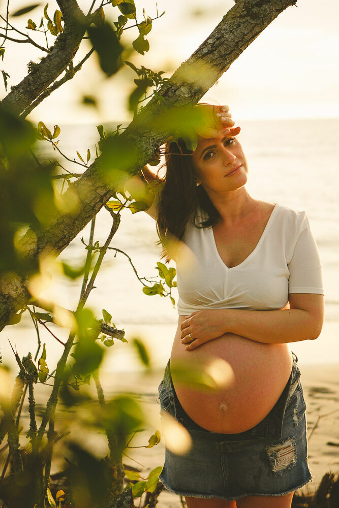 Foto Gestante na Praia - Aline + Felipe = Bruno - Imagem 28