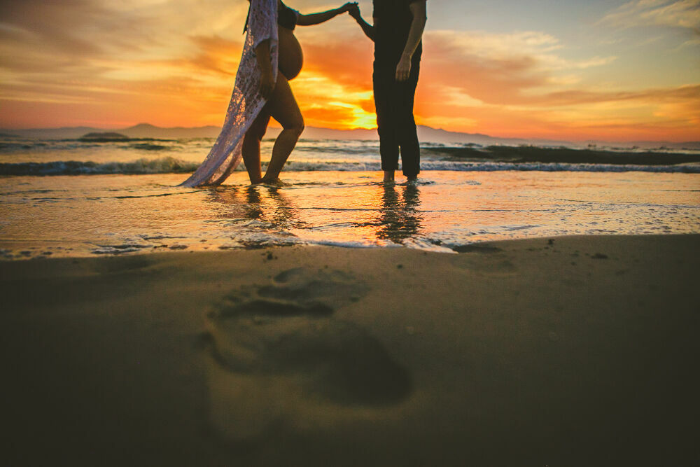 Foto Gestante na Praia - Aline + Felipe = Bruno - Imagem 44