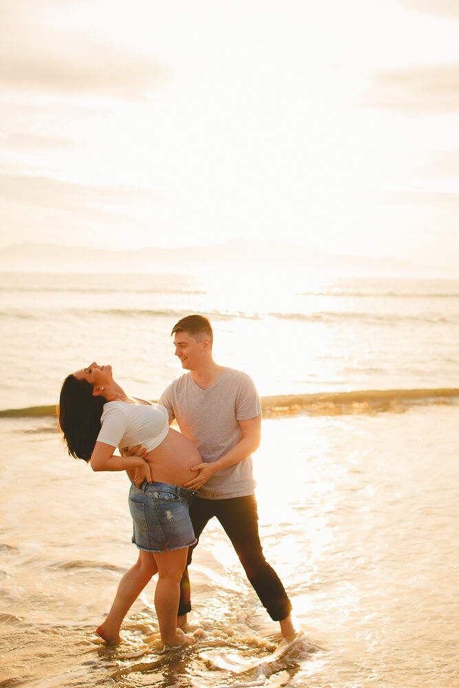 Foto Gestante na Praia - Aline + Felipe = Bruno - Imagem 22