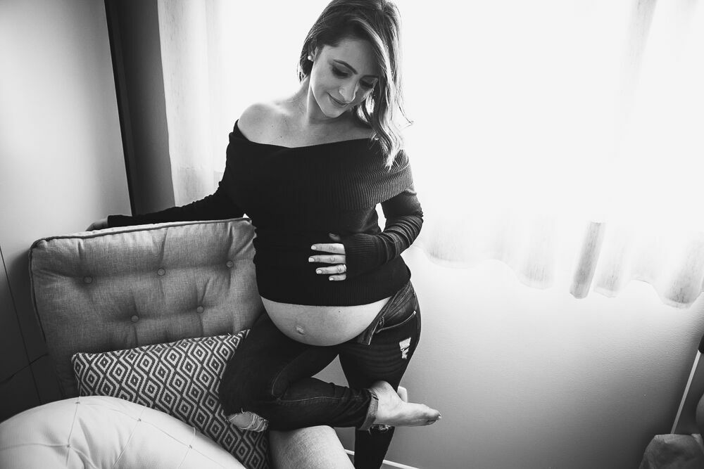 Foto Gestante na Praia - Aline + Felipe = Bruno - Imagem 10