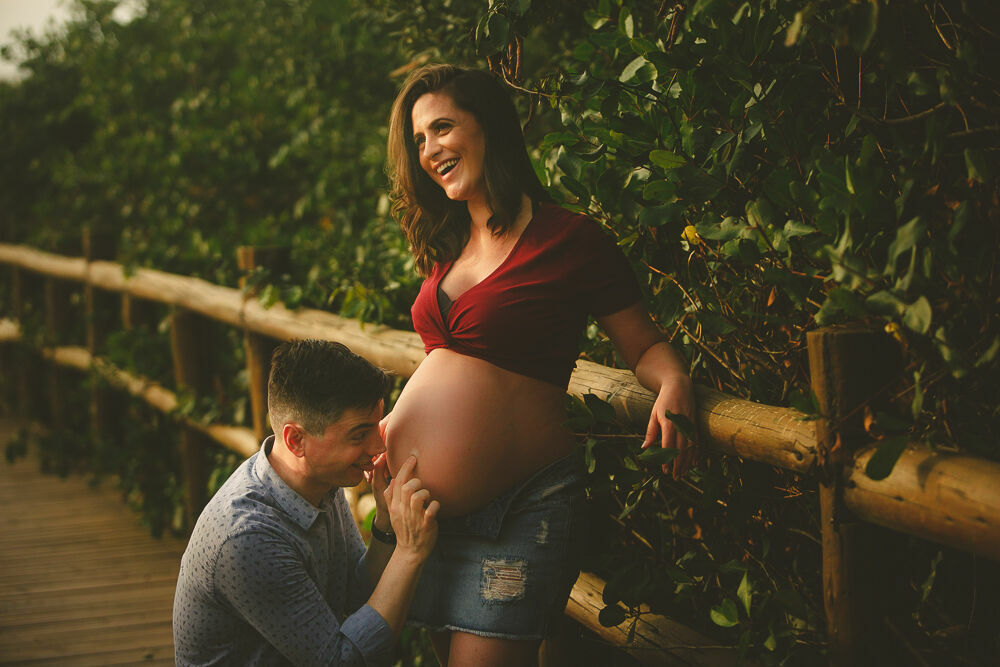 Foto Gestante na Praia - Aline + Felipe = Bruno - Imagem 17