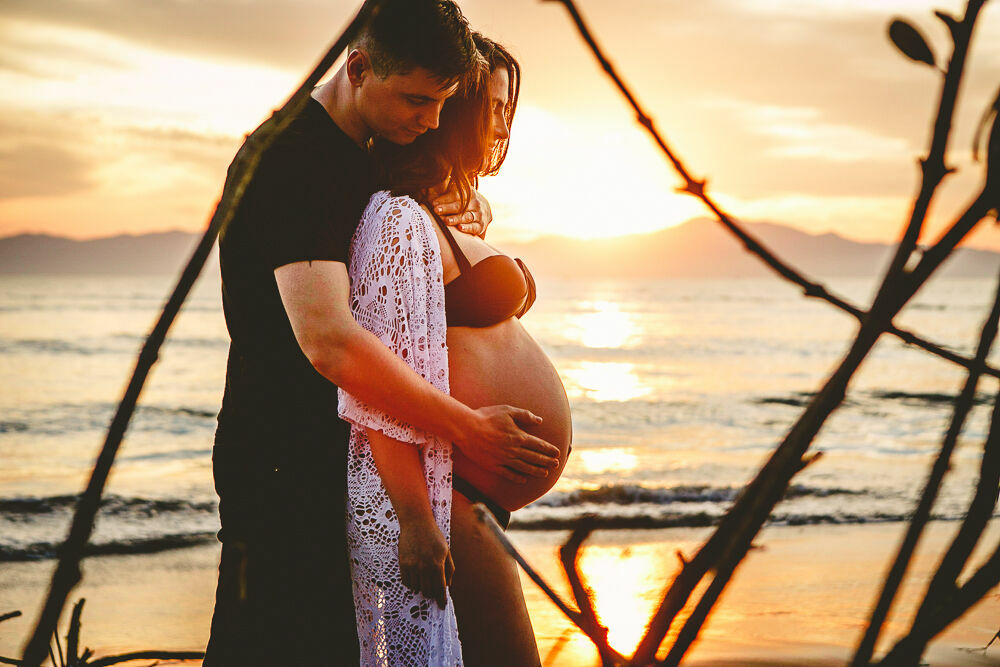 Foto Gestante na Praia - Aline + Felipe = Bruno - Imagem 39