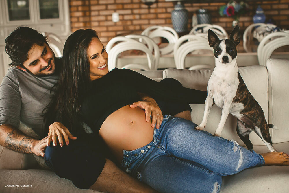 Foto Fotos de grávida em casa - Tamires e Dinho Foto Fotos de grávida em casa - Tamires e Dinho - Imagem 0