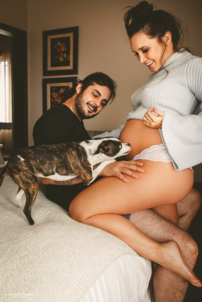 Foto Fotos de grávida em casa - Tamires e Dinho Foto Fotos de grávida em casa - Tamires e Dinho - Imagem 19
