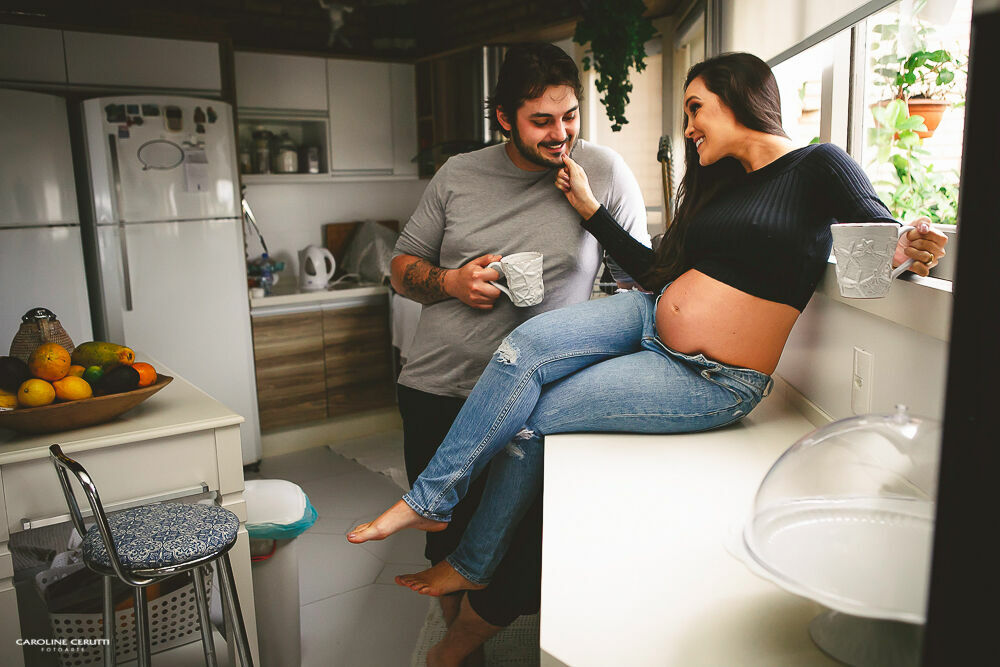 Foto Fotos de grávida em casa - Tamires e Dinho Foto Fotos de grávida em casa - Tamires e Dinho - Imagem 9