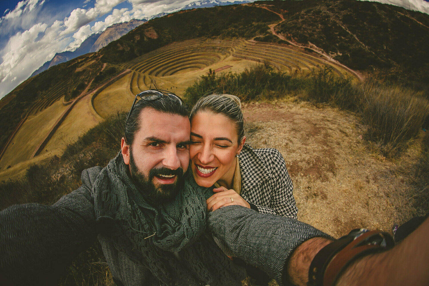 Casal Cerutti no Peru