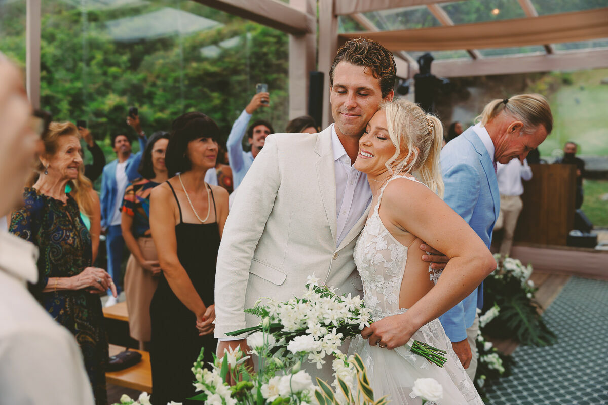 Foto Casamento na Praia do Rosa Brasil Tati e Jesse - Imagem 82