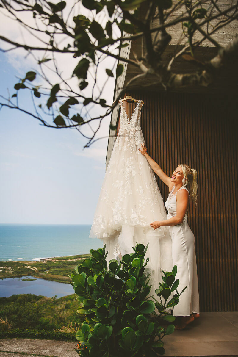 Foto Casamento na Praia do Rosa Brasil Tati e Jesse - Imagem 9