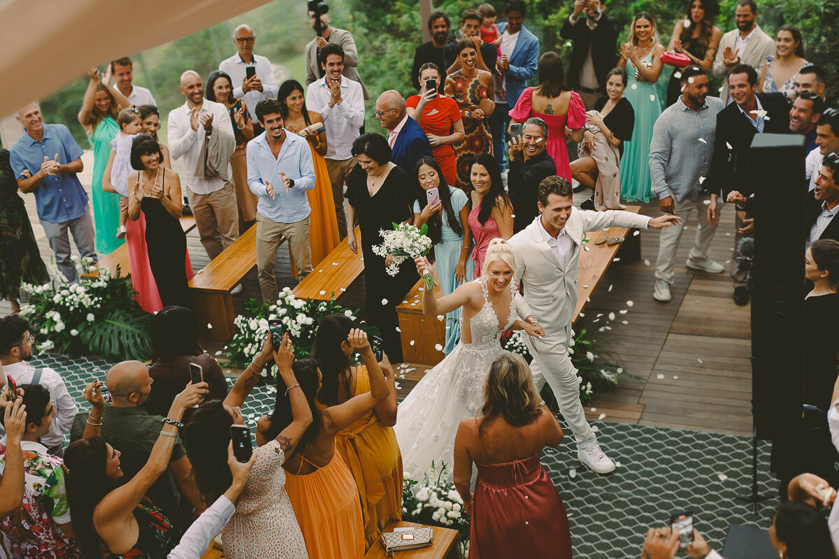 Foto Casamento na Praia do Rosa Brasil Tati e Jesse - Imagem 129