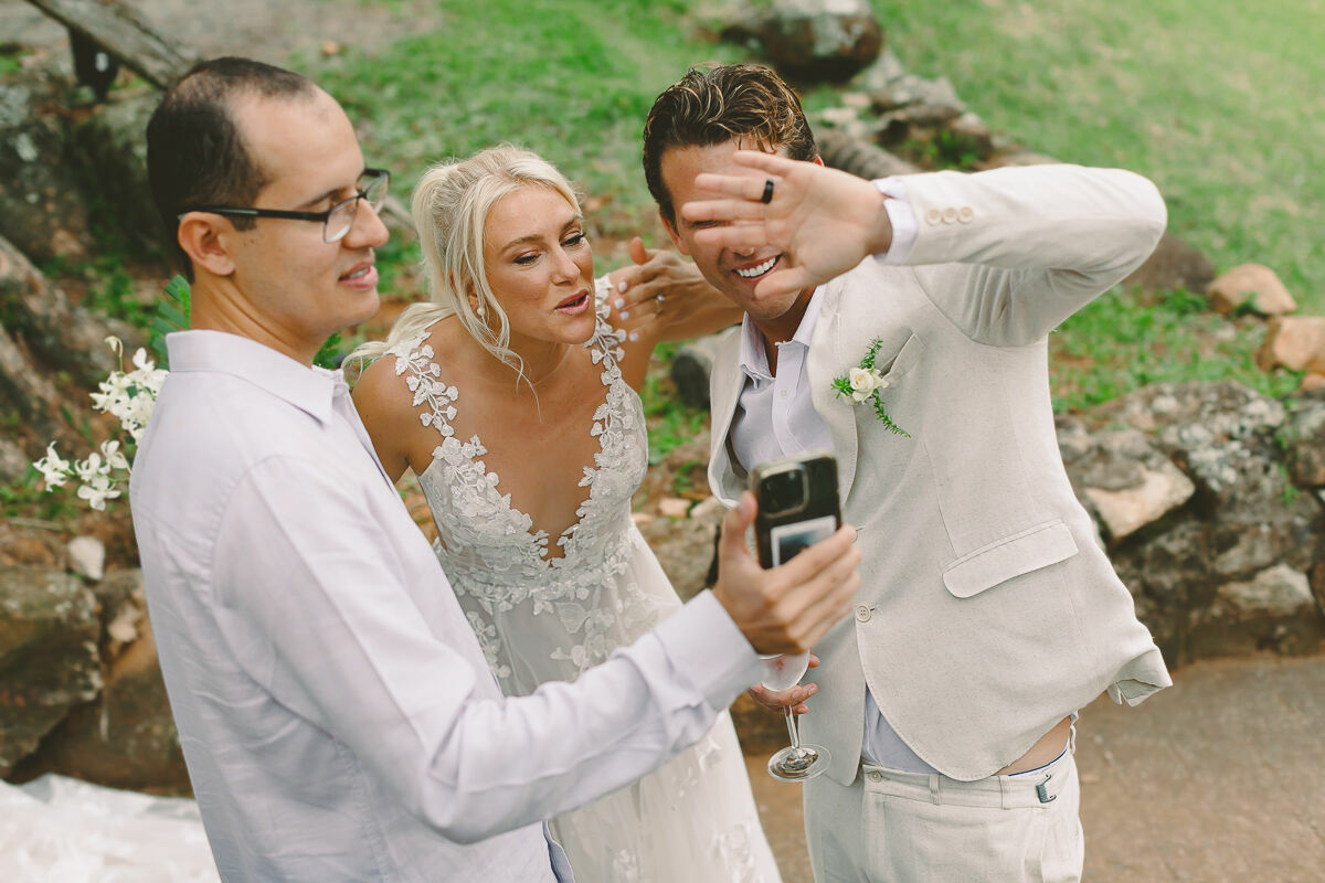 Foto Casamento na Praia do Rosa Brasil Tati e Jesse - Imagem 136