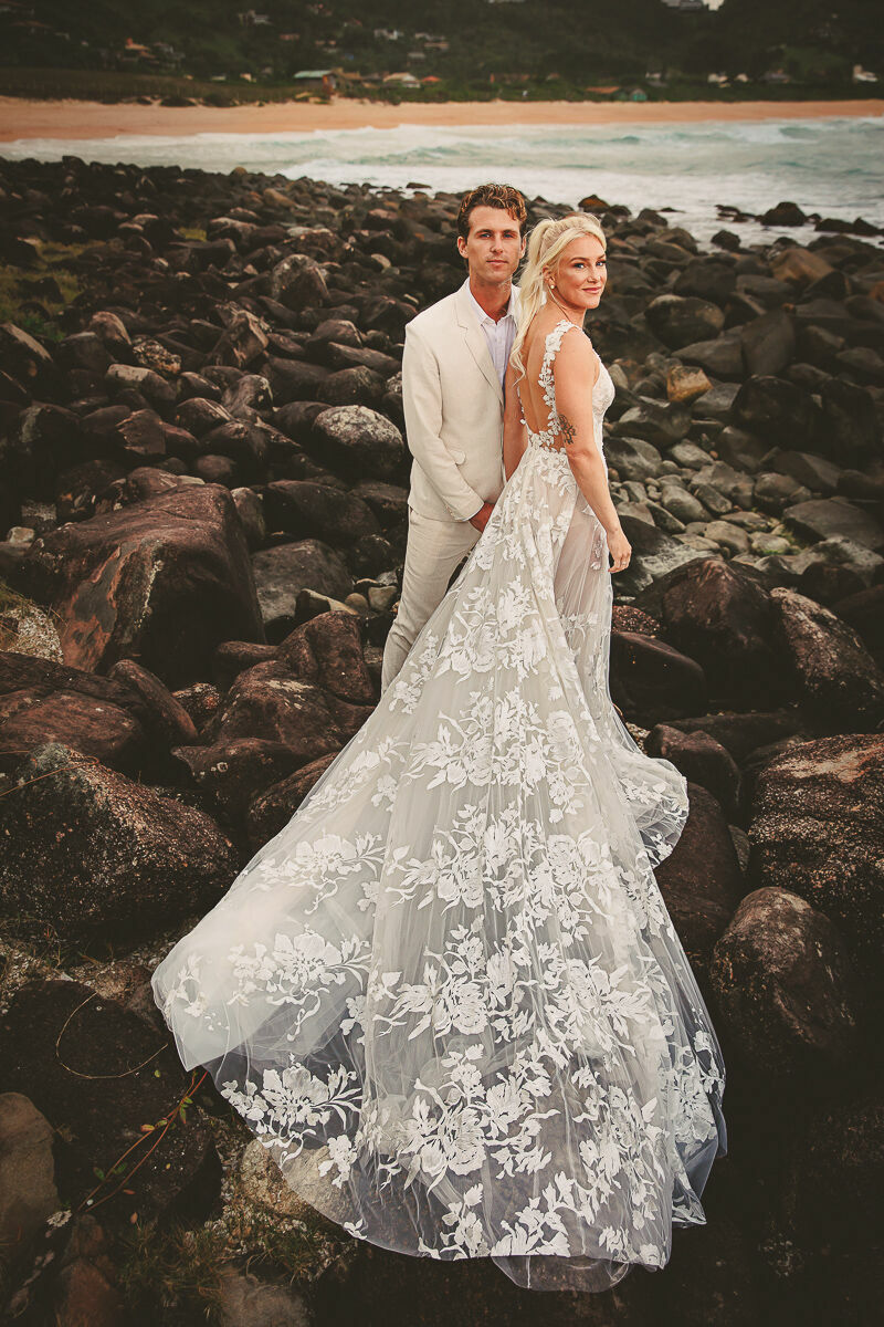 Foto Casamento na Praia do Rosa Brasil Tati e Jesse - Imagem 156