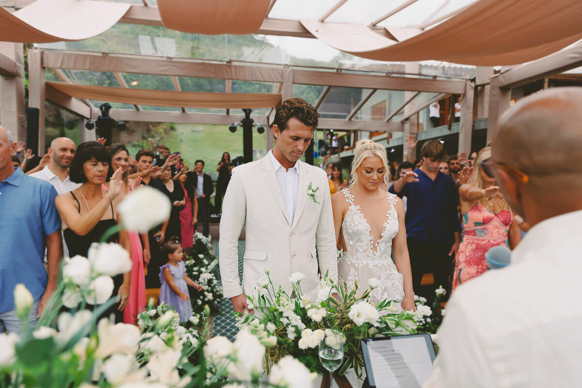 Foto Casamento na Praia do Rosa Brasil Tati e Jesse - Imagem 109