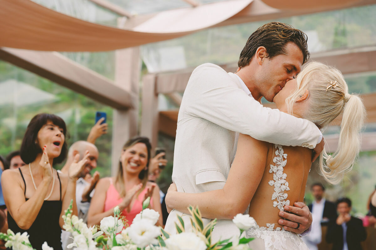 Foto Casamento na Praia do Rosa Brasil Tati e Jesse - Imagem 121