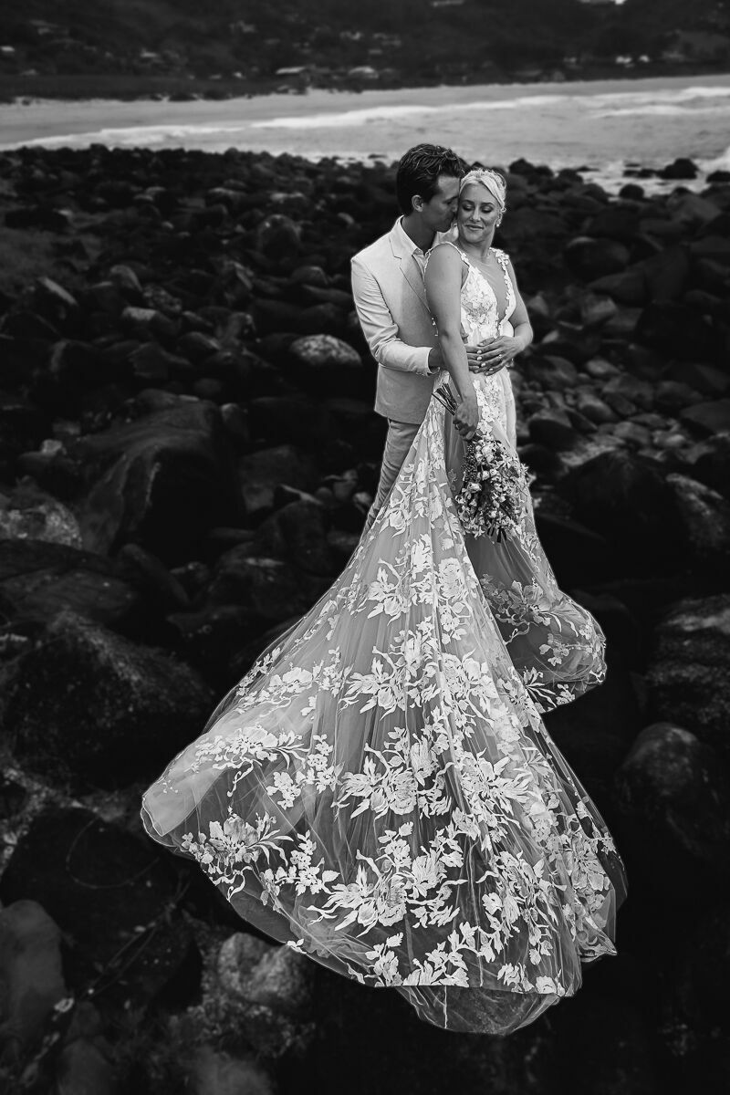 Foto Casamento na Praia do Rosa Brasil Tati e Jesse - Imagem 158