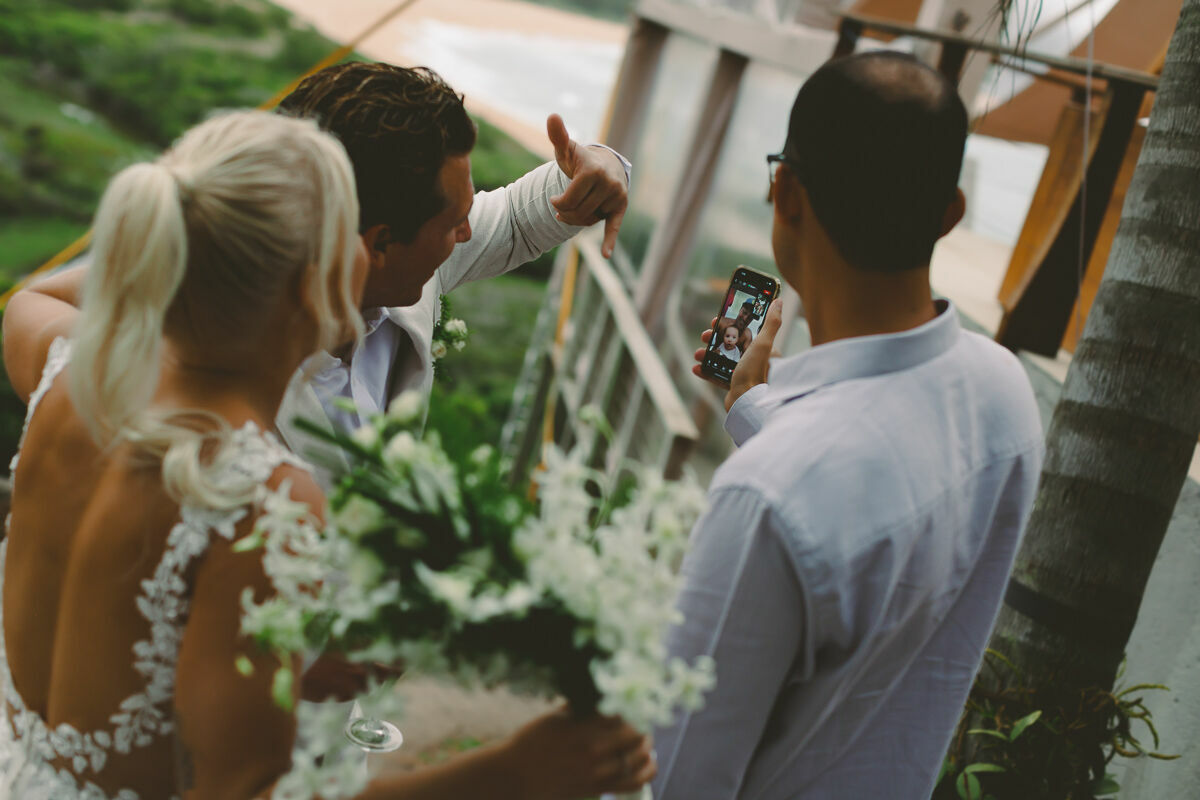 Foto Casamento na Praia do Rosa Brasil Tati e Jesse - Imagem 135
