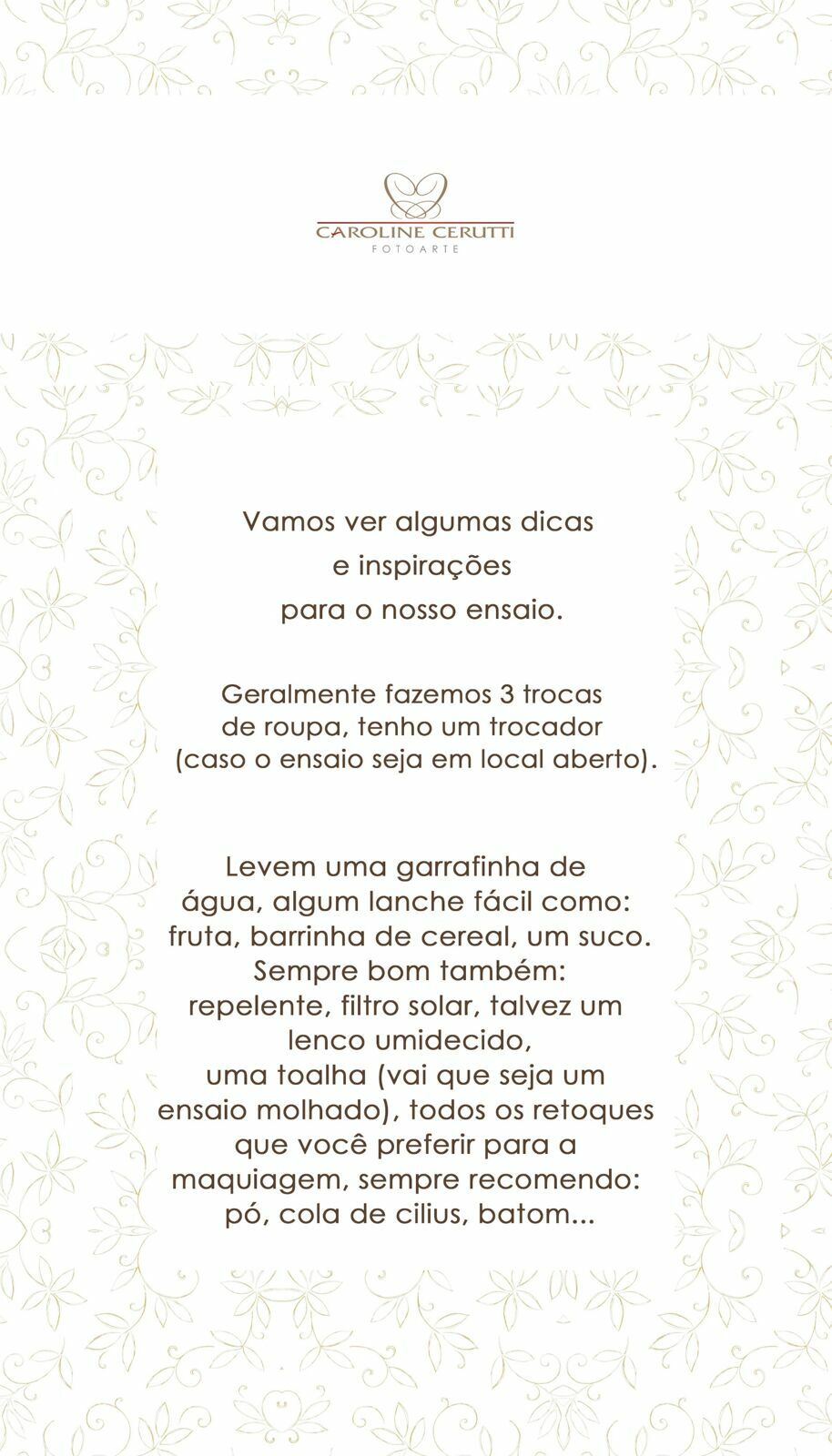 Foto Dicas - ensaio feminino - Imagem 0