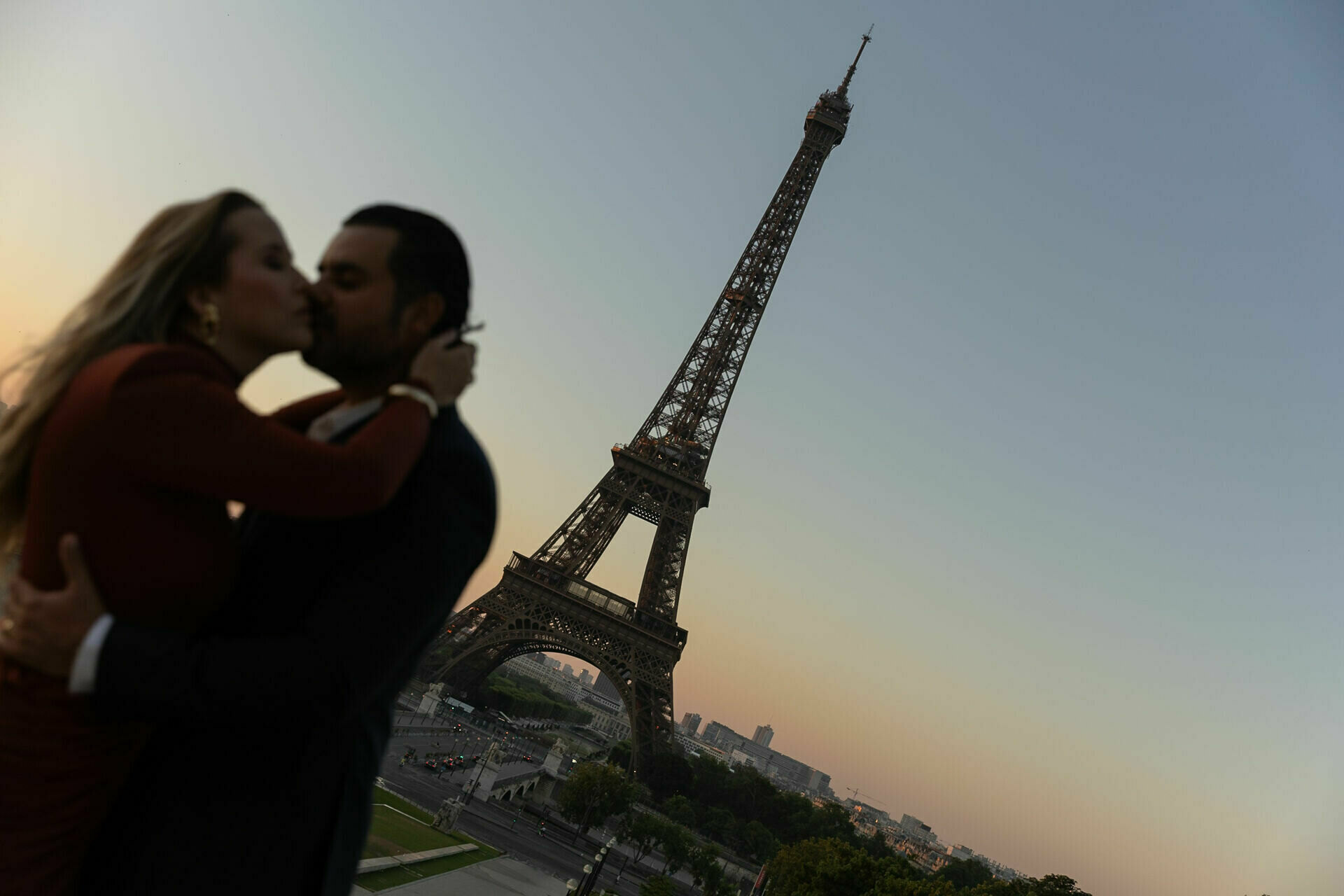 Ludmila & João Paulo | Sessão no amanhecer em Paris